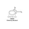 CB876 - Chimney bracket