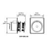 DVP-HRC-SS Horizontal high rise termination cap