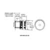 DVP-HRC-ZC-SS Horizontal high rise termination cap