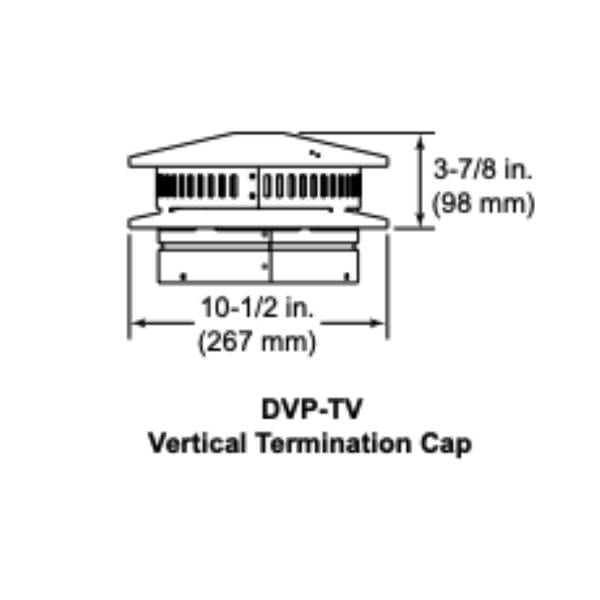 DVP-TV VERTICAL DIRECT VENT