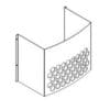 Low Profile Power Vent Heat Shield