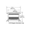 ST375 SQUARE TERMINATION CAP
