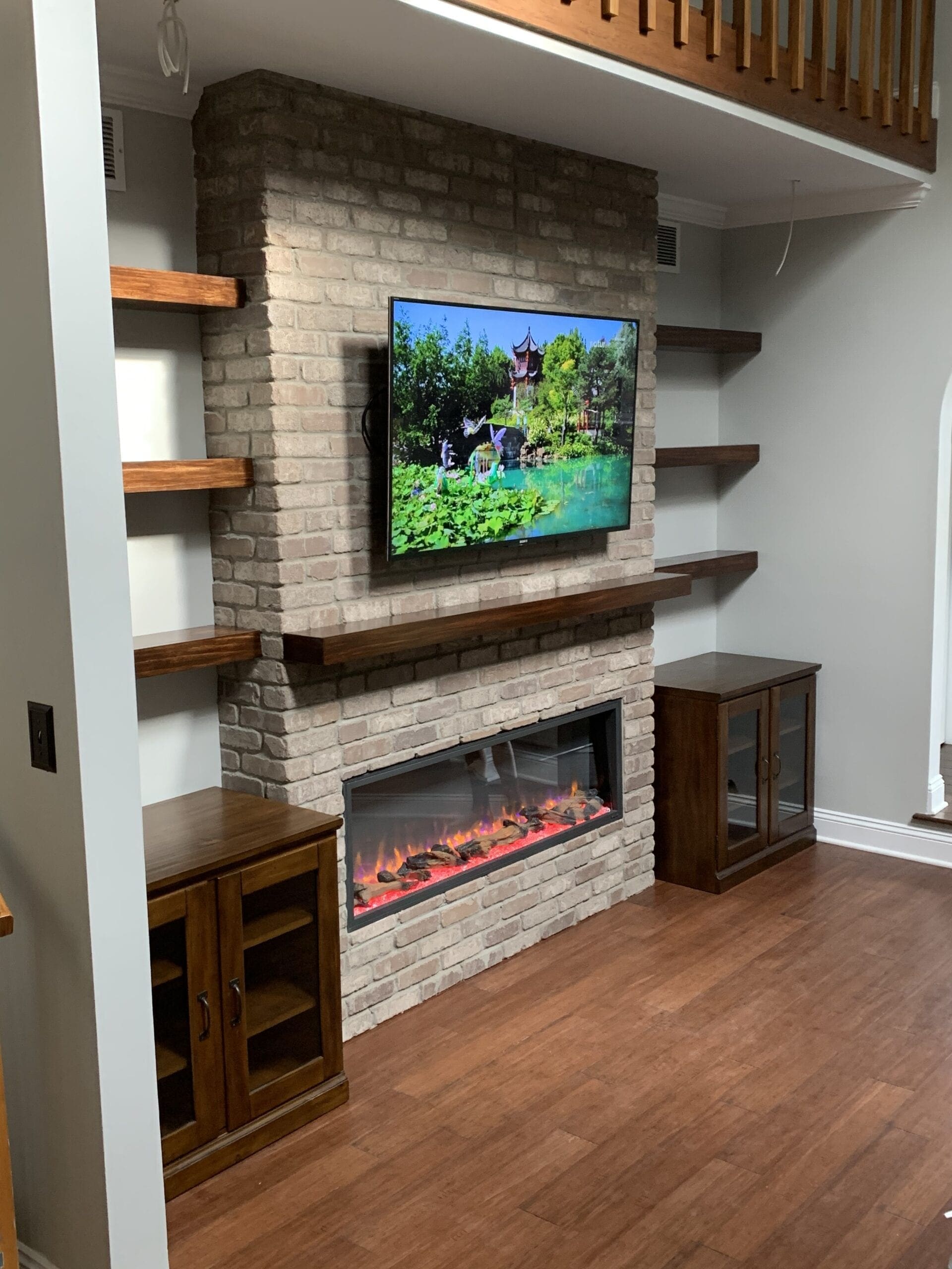 Simplifire Scion 55" Contemporary Electric Fireplace