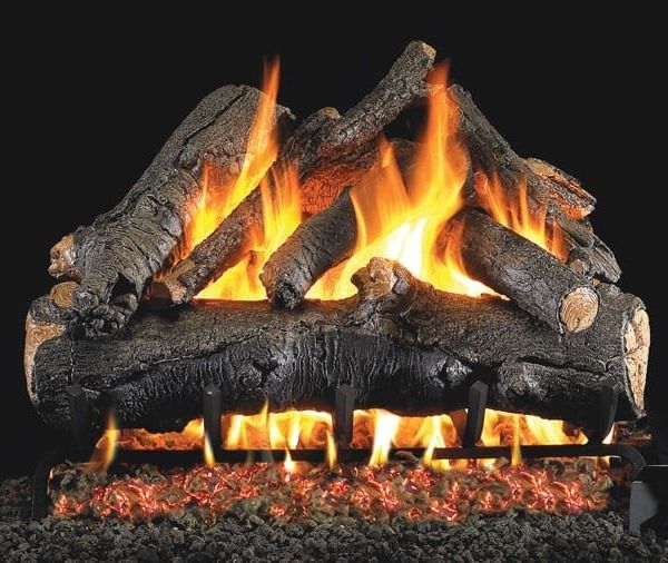 AMERICAN OAK Gas Logs for fireplaces