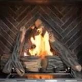 Outdoor Lifestyles 36" Gray Herringbone Refractory